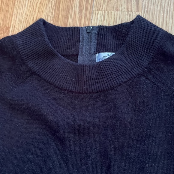 Flawless! Stitches in June Perfectly Black Faux-turtleneck Sz 1X, Full coverage - Picture 9 of 10